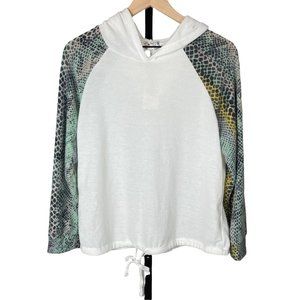 Poof‎ Apparel Hooded Sweater White L